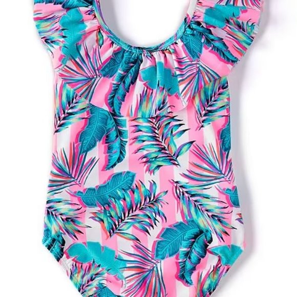 Angel Beach Big Girls 7 Into The Cabana One Piece Swimwear - Picture 2 of 5